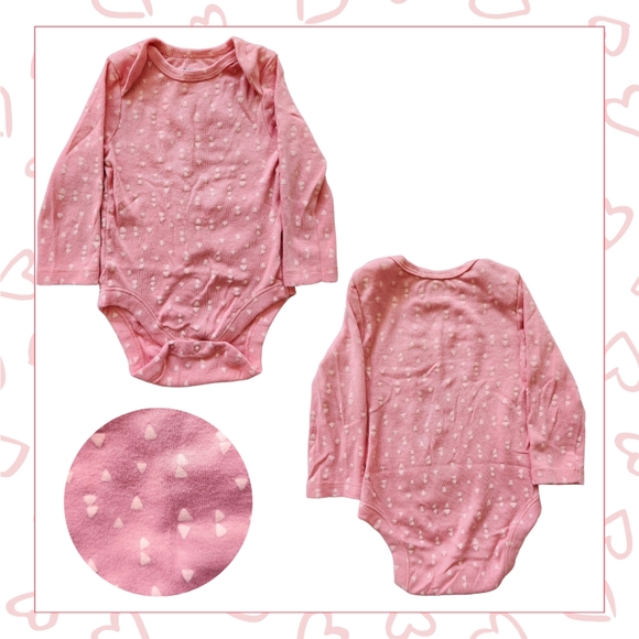 Old Navy Long-Sleeve Bodysuits 2-pack - Picture 3 of 4